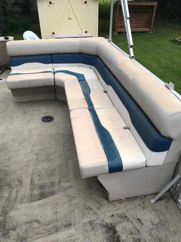 How do you remove seat backs from a L bench on a pontoon? - General  Discussion Forum | In-Depth Outdoors