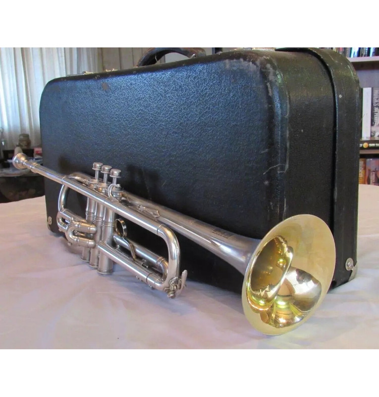 Holton 1936 Model 34 Resotone trumpet sn 119925 (1)