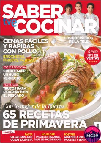 Saber Cocinar España - N° 123 / Mayo 2024 .PDF [MEGA]
