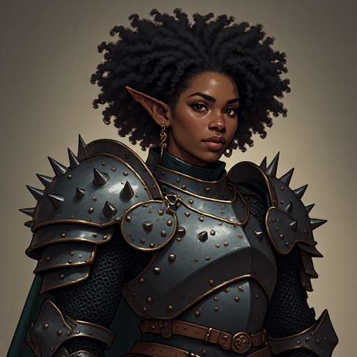Elegant-Afro-Dark-elf-wearing-(16)