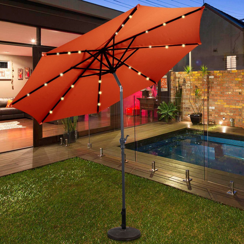  Solar LED Patio Umbrella at Tanga – 0 Off