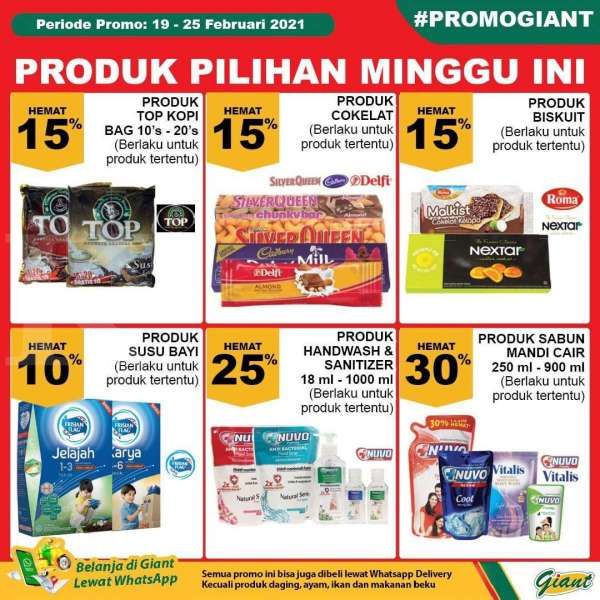 Katalog Promo Giant 19-25 Februari 2021