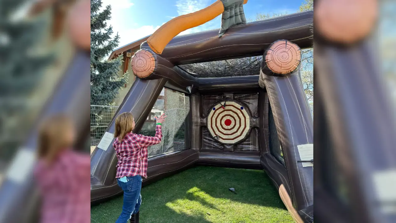 Axe Throwing Cage (Inflatable or Real)