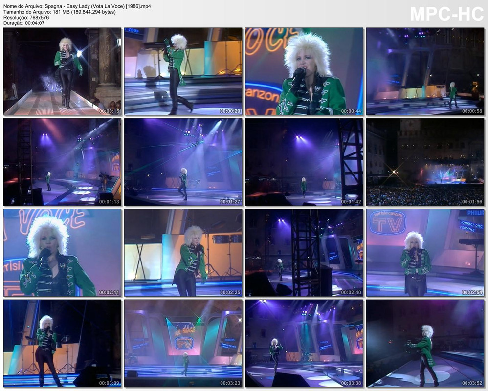 Spagna - Easy Lady (Vota La Voce) [1986]