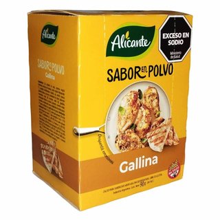 4256 | Caldo En Polvo Alicante Sb X 7.5 G - Gallina