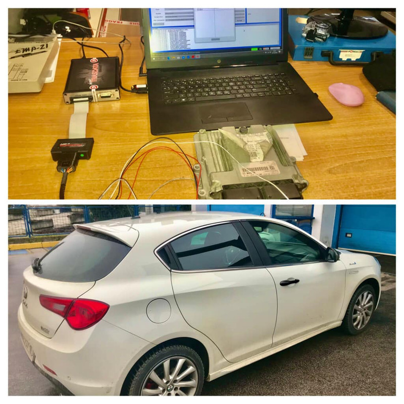 AR Giulieta 2.0 MJet Chip  20%, EGR off