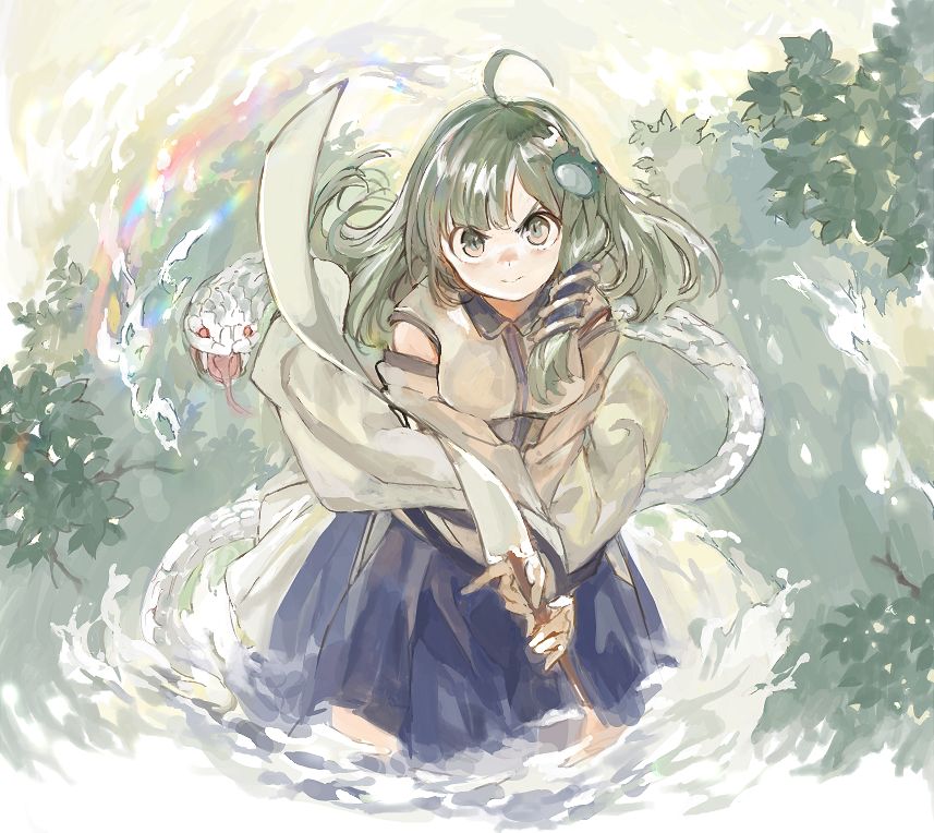 kochiya-sanae-and-mishaguji-touhou-drawn-by-konabetate-d0bff200e4a79593b8347e35052f1ba6-1