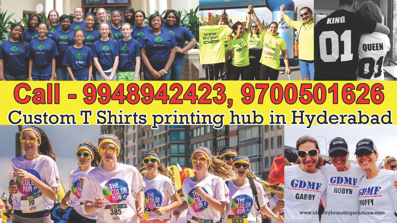 Custom T Shirts Printing in Bhavnagar, Chatral, Gandhidham, Halo