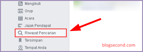 Mengetahui Riwayat Pencarian Facebook