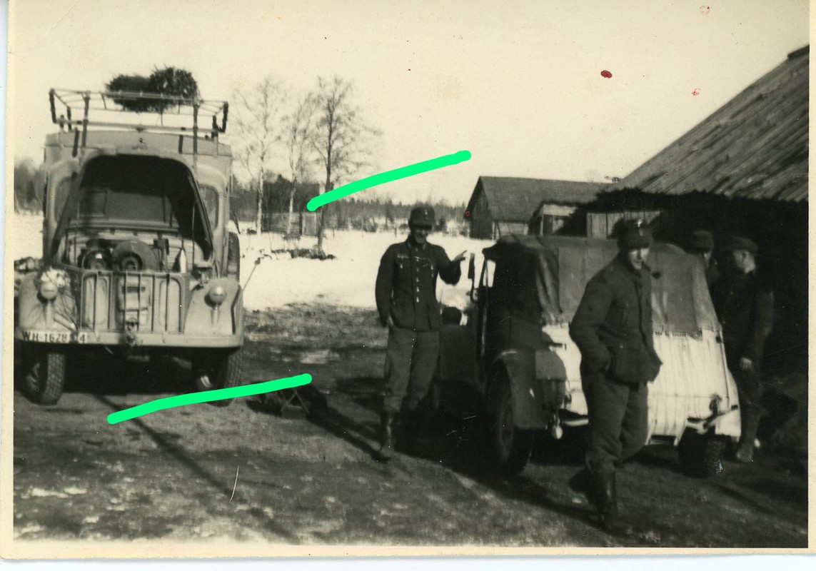 Russland PKW Auto Wagen Kübelwagen Steyr Foto