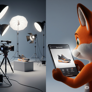 Blog post: KI Produktbilder für Webshops: Verkaufsstarke Grafiken erstellen