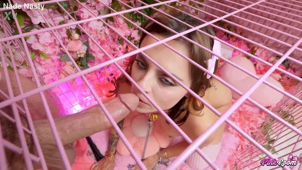 Angel Windell Cock Crazy Slut Gets Creampied On Pink Room With Nade Nasty