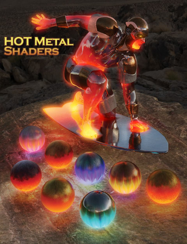 Hot Metal Shaders