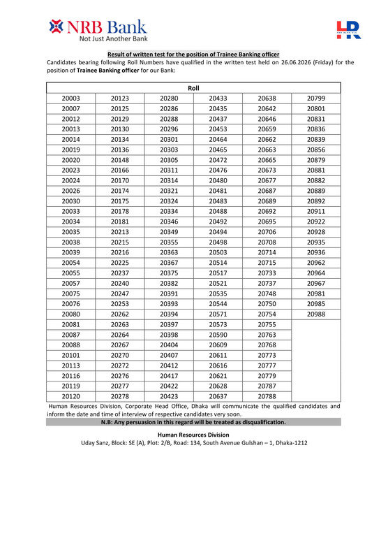 NRB-Bank-TBO-Exam-Result-2026-PDF-1