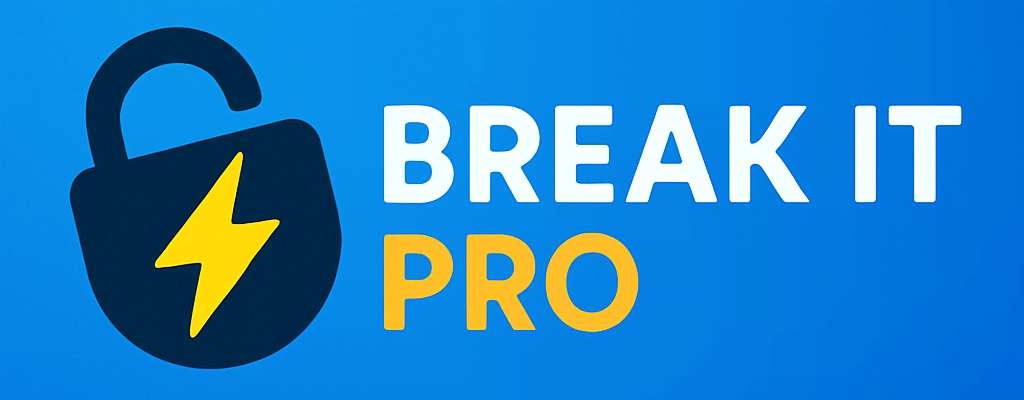 Logo Break It Pro