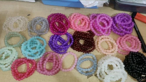 All Bead Multiple color Bracelets