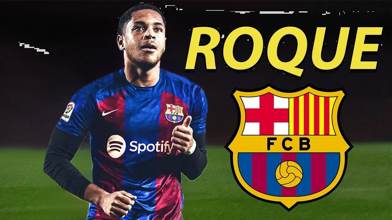 Video: Así presentó el FC Barcelona a Vitor Roque como su 'regalo de navidad'
