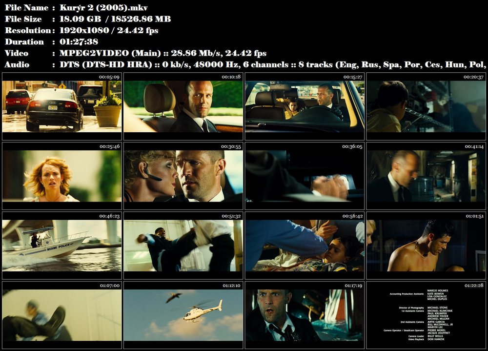 Re: Kurýr 2 / Transporter 2 (2005)