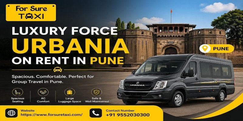 Luxury Force Urbania On Rent In Pune by For Sure Taxi