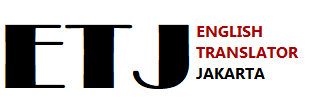 ENGLISH TRANSLATOR JAKARTA