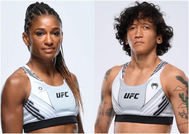 Анджела Хил срещу Вирна Джандироба на UFC Fight Night 209