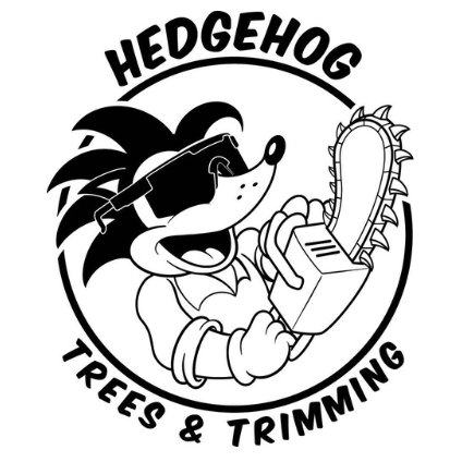 Hedgehog Trees & Trimming Logo