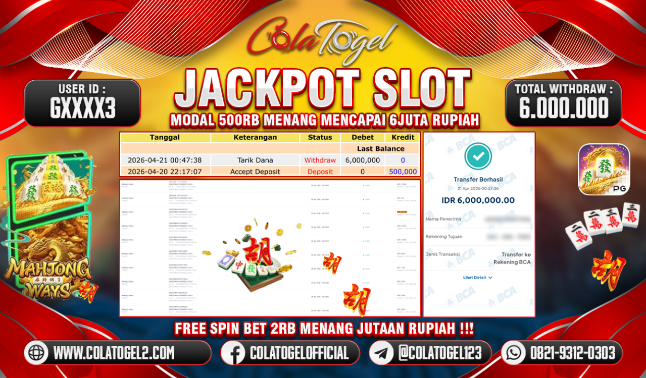 JACKPOT SLOT GACORR!!