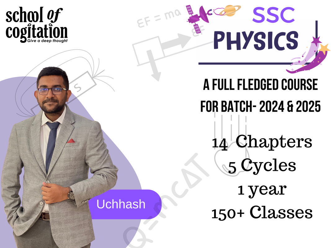 SSC Physics A Full Fledged course for SSC- 2024 & 2025