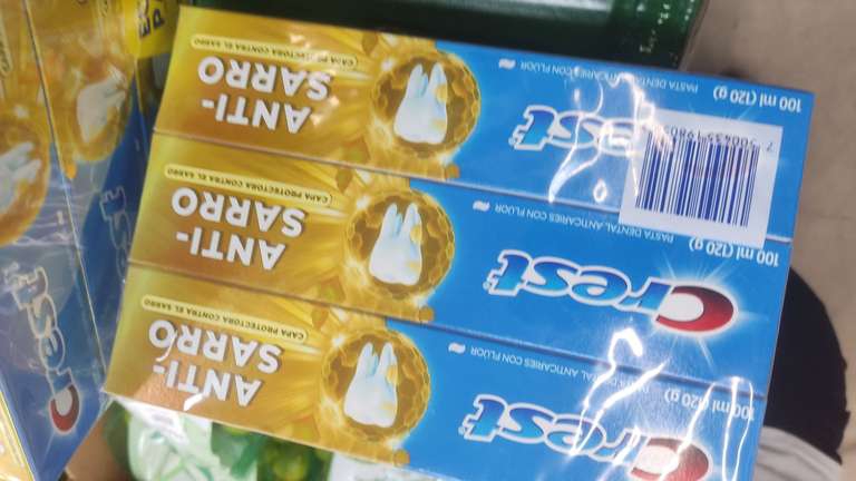 Sam's Club crest pasta de dientes 6 pack Anti tartar