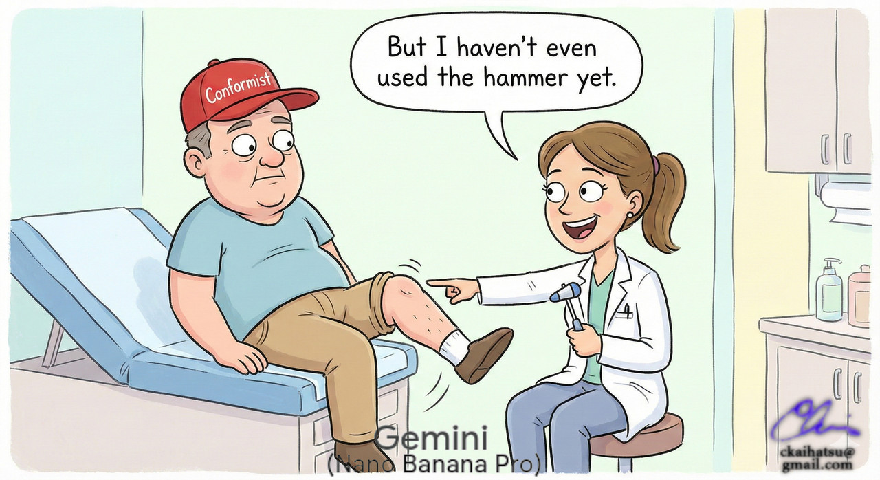 251210 Conformist knee jerk Gemini Generated Image uj3i6yuj3i6yuj3i png xcf