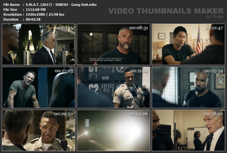 S.W.A.T. (2017) - S08E02 - Gang Unit.mkv