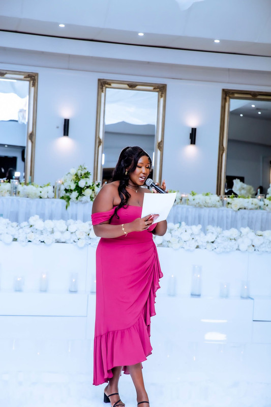 Animated illustration of a smiling young African woman