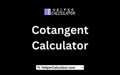 Cotangent Calculator