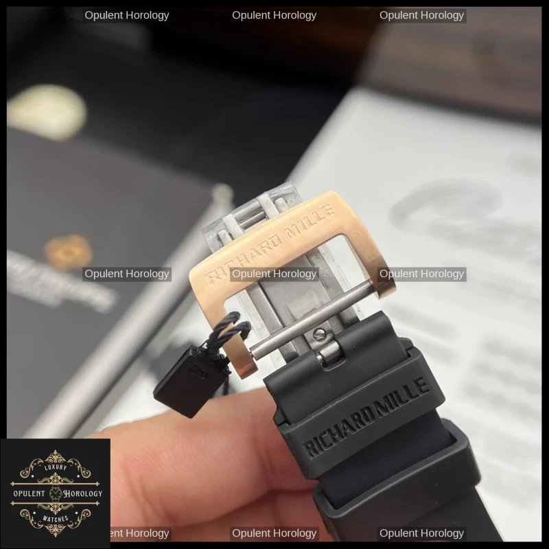 Richard Mille RM 47 Samurai – Black Ceramic Tourbillon 42.7 mm - Super Clone