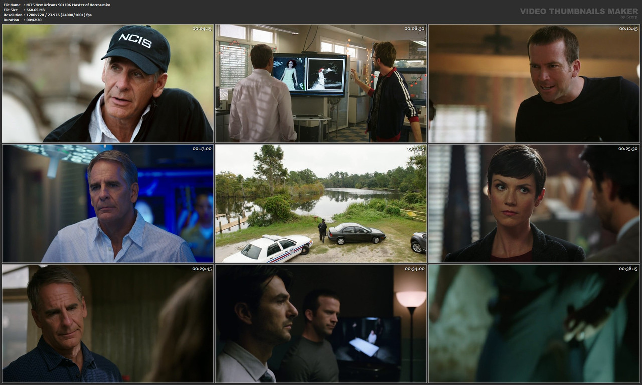 NCIS New Orleans S01E06 Master of Horror.mkv