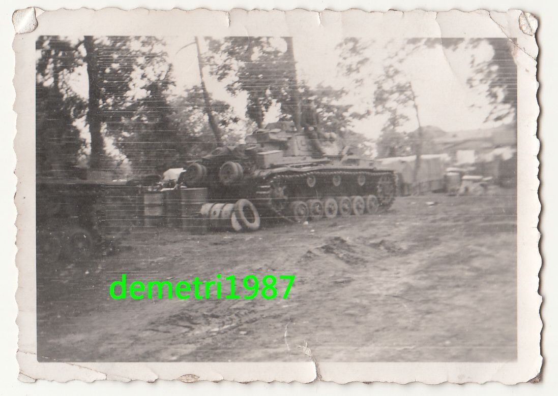 Foto Panzer Tank Beutepanzer A.O.K. Sowetsk S-Ö 