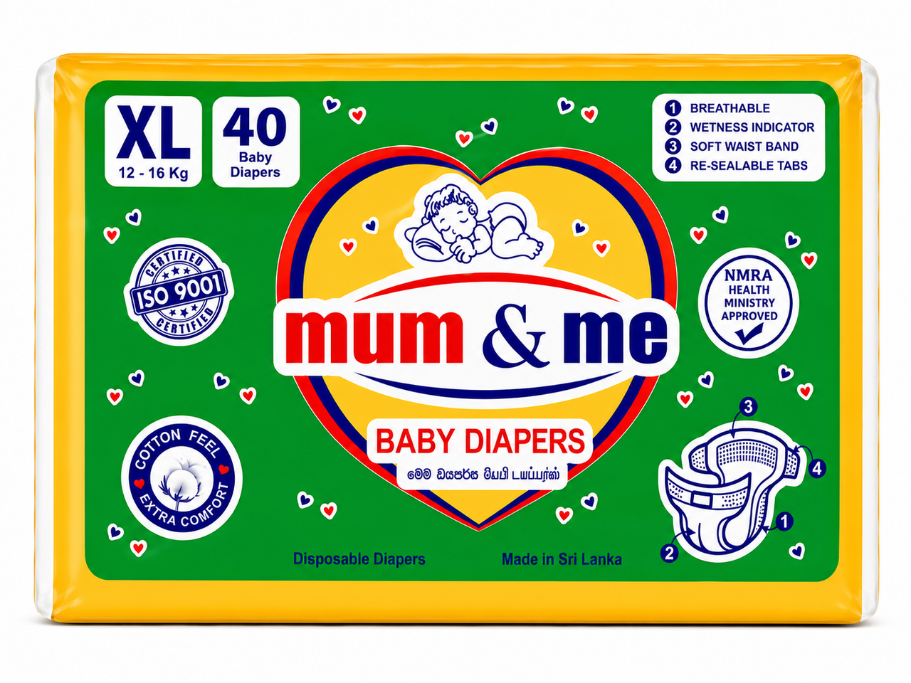 MUM & ME 40 (XL) 12+kg