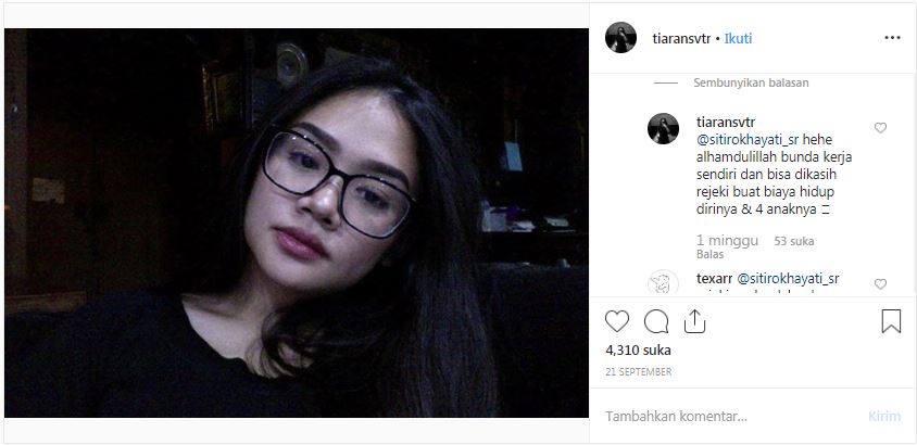 Jawaban putri Mulan Jameela saat disingung sosok yang biayai kuliahnya