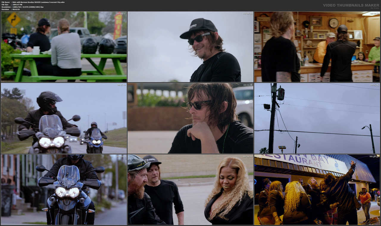 Ride with Norman Reedus S01E05 Louisiana Crescent City.mkv