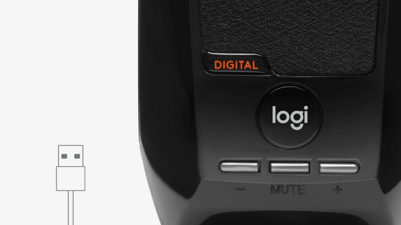Bocinas Logitech S-150 Digital USB Speaker.