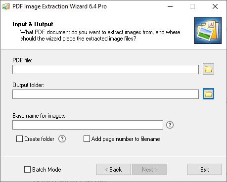 PDF Image Extraction Wizard 6.4 Pro