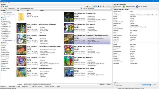 3delite Audio File Browser v1.0.15.54