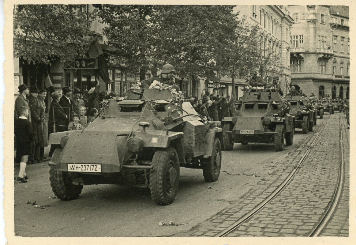 Panzerspähwagen Panzer Tank 4 Rad Foto