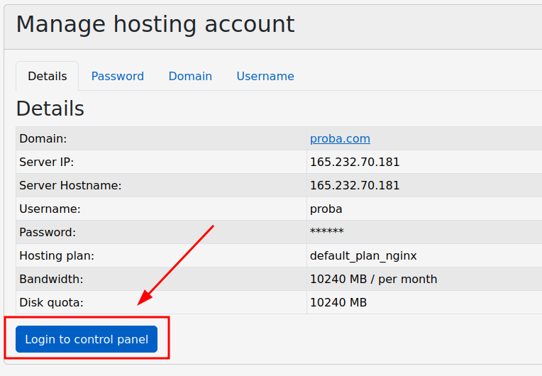 login