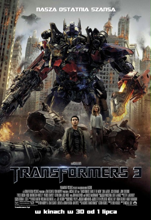 Transformers 3 / Transformers: Dark of the Moon (2011) PL.AC3.DVDRip.XviD-GR4PE / Lektor PL