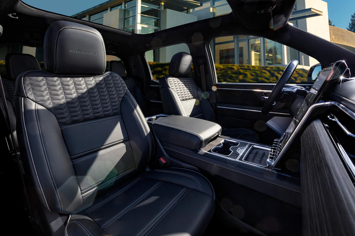 2024 GMC Sierra EV Denali interior features