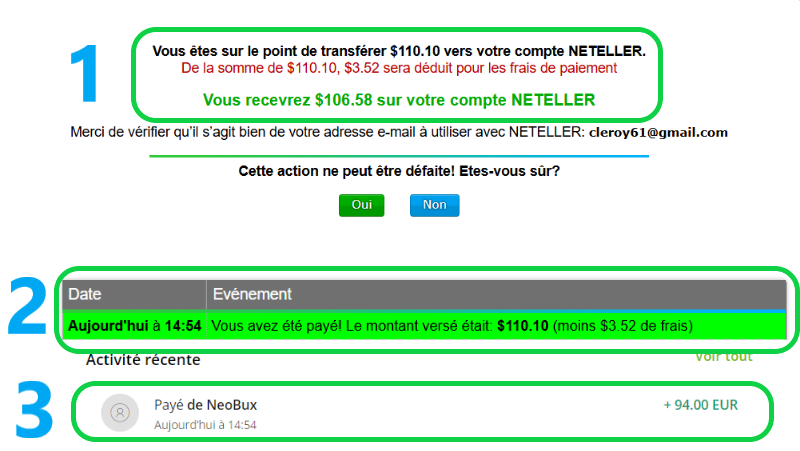 S'inscrire sur - Register on NEOBUX
