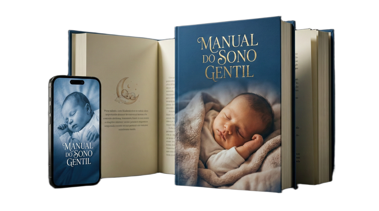 Manual do Sono Gentil Mockup