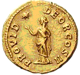 Glosario de monedas romanas. PROVIDENTIA. 13