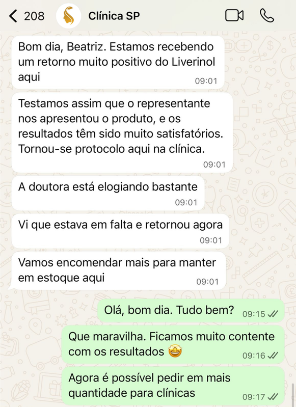 Depoimento Liverinol